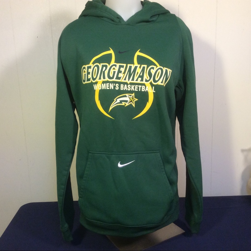 Nike George Mason University Patriots Womens Basketball Hoodie size medium